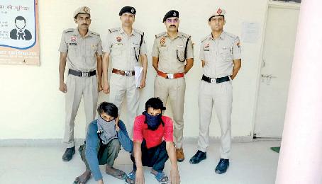 लाखों की चोरी के मामले का पर्दाफाश, दो गिरफ्तार