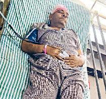 जमीनी विवाद को लेकर रिटायर्ड फौजी पर गंडासी से हमला, हालत गंभीर
