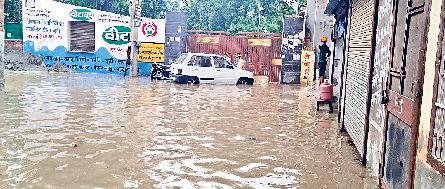 मानसून की पहली झमाझम बरसात, एक घंटे में 76 एमएम बरसे पानी ने तोड़े सारे रिकार्ड