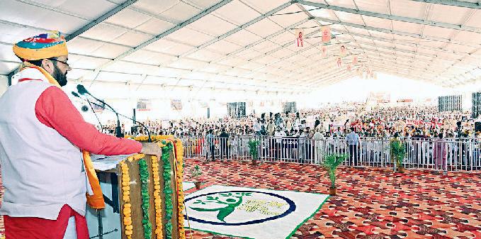 संतुलित विकास के संकल्प को लेकर आगे बढ़ रही सरकारः नायब सिंह सैनी