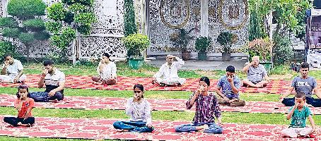 भाविप शाखा के 8 दिवसीय योग शिविर का समापन, रोगों से बचने के उपाय बताए