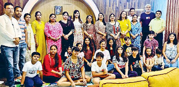 भाविप की श्रीराम और विवेकानंद शाखा ने लगाई बाल संस्कार कार्यशाला