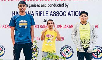 सांगवान इंटरनेशनल स्कूल के छात्रों ने शूटिंग और कला स्पर्धा में किया शानदार प्रदर्शन