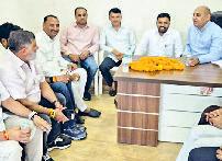 मुख्य अतिथि मुख्यमंत्री नायब सिंह सैनी होंगे मेयर ने सांपला में दिया परशुराम जयंती का न्योता
