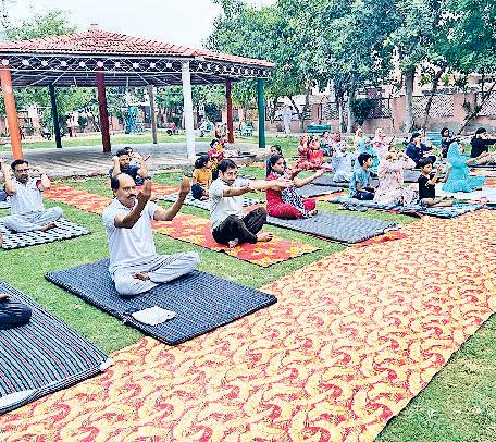योग शिविर का हुआ समापन