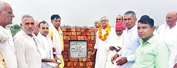 राज्यसभा सांसद ने किया विकास कार्यों का शुभारम्भ