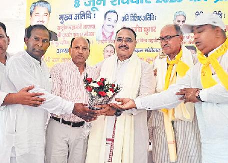 श्री गुरु रविदास विश्व महापीठ ने की राज्य स्तरीय बैठक