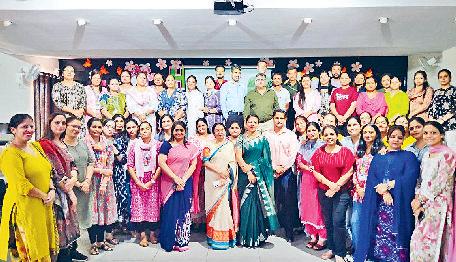 द आर्यन ग्लोबल विद्यालय में एक दिवसीय कार्यशाला