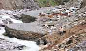 सोनप्रयाग के पास केदारनाथ धाम यात्रा मार्ग पर आवाजाही प्रतिबंधित