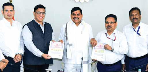 मुख्यमंत्री डॉ. मोहन की उपस्थिति में अनुबंध पर हुए हस्ताक्षर भविष्य की विद्युत जरूरतों के लिए अरुणाचल प्रदेश से 252 मेगावाट बिजली लेने का समझौता