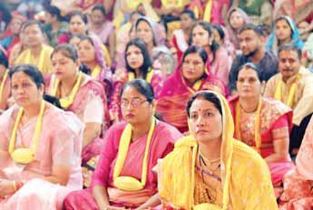 आराधना का प्रत्यक्ष दर्शन ही भगवान का अवतार है : ब्रह्मचारी चैतन्यानंदजी