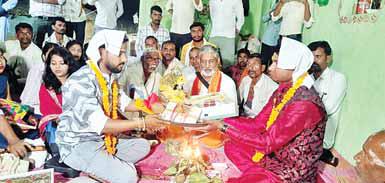 दहेज मुक्त अभियान में दिया संदेश