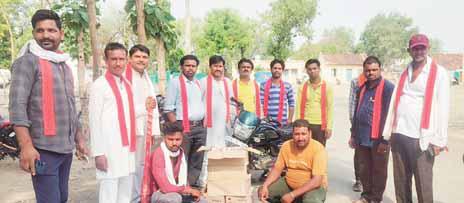 संगठन ने पकड़ी पांच पेटी अवैध शराब