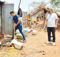 कच्ची शराब बनाने वालों पर कार्रवाई महुआ लाहन कराया नष्ट, मामला दर्ज
