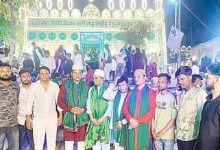 244वां उर्सः हजरत बाबा सैयद तैय्यब अली शाह शहीद का उर्स अकीदतमंदी और धूमधाम से मनाया