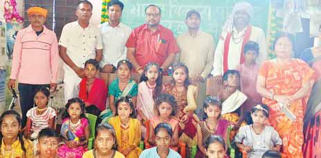 शासकीय प्राथमिक विद्यालय में संस्कार शिविर का आयोजन बच्चों का मन निर्मल नीर की तरह पवित्र - भूपेंद्र जैन शिक्षक