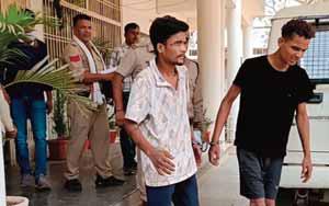 चाकू की नोक पर व्यवसायी से 10 हजार रूपए लूटने वाले बदमाशों को भेजा जेल