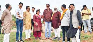 महापौर ने कर्बला शरीफ एवं दिलावर चौक का किया निरीक्षण