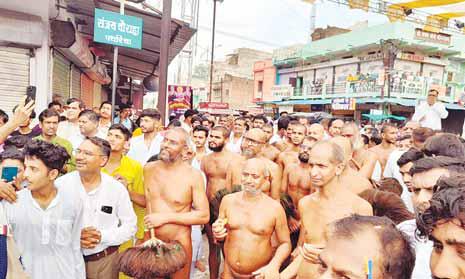 जैनाचार्य श्री विशुद्ध सागर का पथरिया में हुआ मंगल आगमन, होगा भव्य चातुर्मास