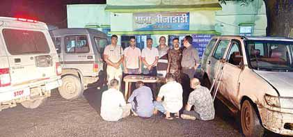 4 आरोपियों से नगद सहित 35 लाख से अधिक की संपत्ति जप्त