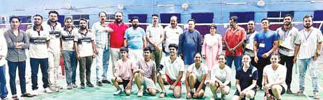 जिला स्तरीय जूनियर बेडमिंटन प्रतियोगिता संपन्न