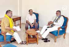 प्रभारी मंत्री की बैठक में कांग्रेस विधायक को नो एंट्री