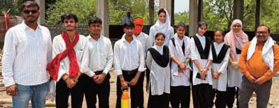 सिविल इंजीनियरिंग ब्रांच के विद्यार्थियों को कराया फील्ड विजिट