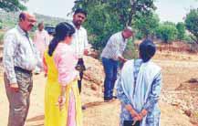 संभागीय टीमों द्वारा की जा रही जल गंगा संवर्धन अभियान की मॉनीटरिंग