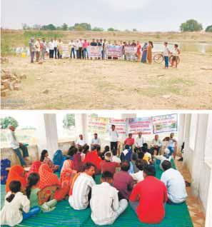 सीएमसीएलडीपी अभ्यार्थियों को जल श्रोतों का कराया गया भौतिक भ्रमण