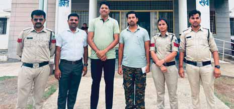 रैपुरा थाना क्षेत्र से अपहृत नाबालिग बालिका को रेलवे स्टेशन सलैया जिला कटनी से सकुशल किया दस्तयाब