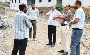 सीवरेज एवं जलप्रदाय परियोजनाओं का मुख्य अभियंता ने किया निरीक्षण