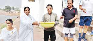 हम सब का सबसे बड़ा फर्ज जल को बचानाः बहनजी