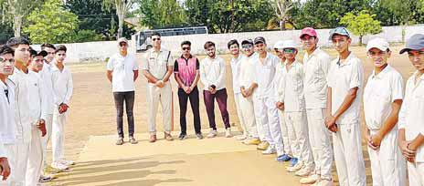 टेक्निकल स्टेडियम में क्रिकेट टूर्नामेंट शुरू