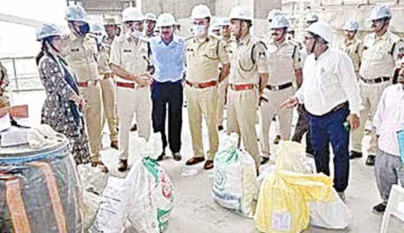 सीमेंट फैक्ट्री में 5000 से ज्यादा कोरेक्स का किया गया नष्टीकरण