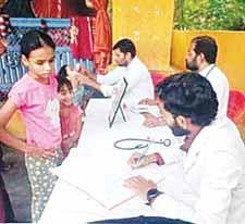 श्री कृष्णा आयुर्वेदिक अस्पताल द्वारा किया गया निःशुल्क स्वर्ण प्राशन संस्कार शिविर का आयोजन