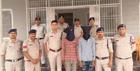 शासकीय उचित मूल्य दुकान में ताला तोड़कर खाद्यान्न चोरी करने वाले दो आरोपी गिरफ्तार