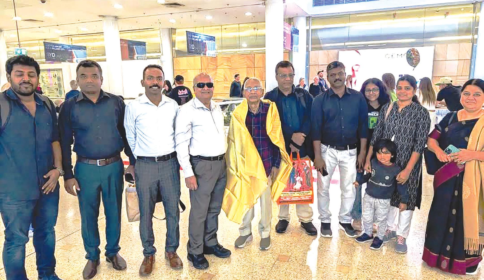 ஆஸ்திரேலியாவில் ஆசிரியர் வீரமணி!