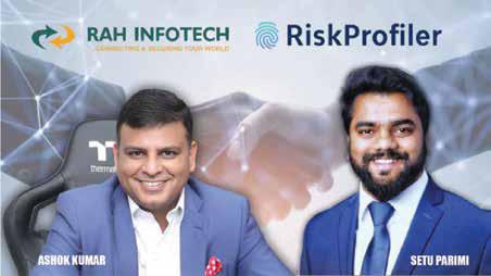 RAH Infotech Partners with RiskProfiler.io for Threat Monitoring Services