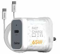 Oakter launches 65W True GaN charger for India's fast-charging needs