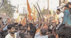ABVP organises Ram Navami celebrations inside Jadavpur University campus in Kolkata