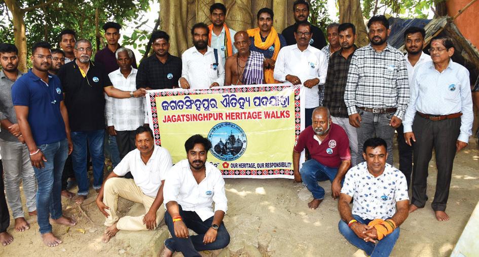 Third edition of Jagatsinghpur Heritage Walk explores temples and historic shrines