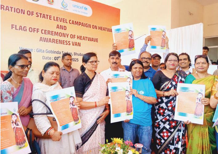 Heatwave awareness campaign launched in Odishae to combat rising temperatures