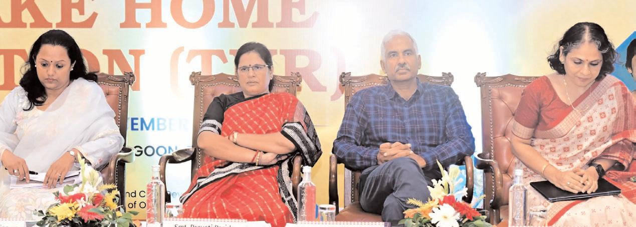 Deputy CM Parida emphasizes efficiency, cleanliness in 'Take Home Ration' scheme
