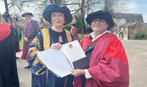 65th honorary doctorate conferred on Dr. Achyuta Samanta by University of Buckingham
