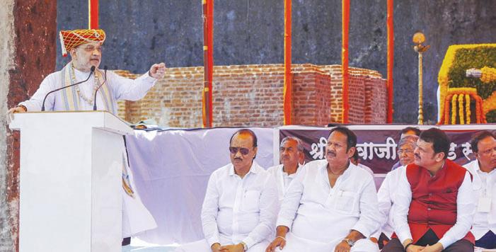 Aurangzeb who labelled himself Alamgir was defeated & buried in Maharashtra, says Shah