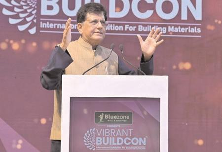 Piyush Goyal urges construction industry to adopt best practices