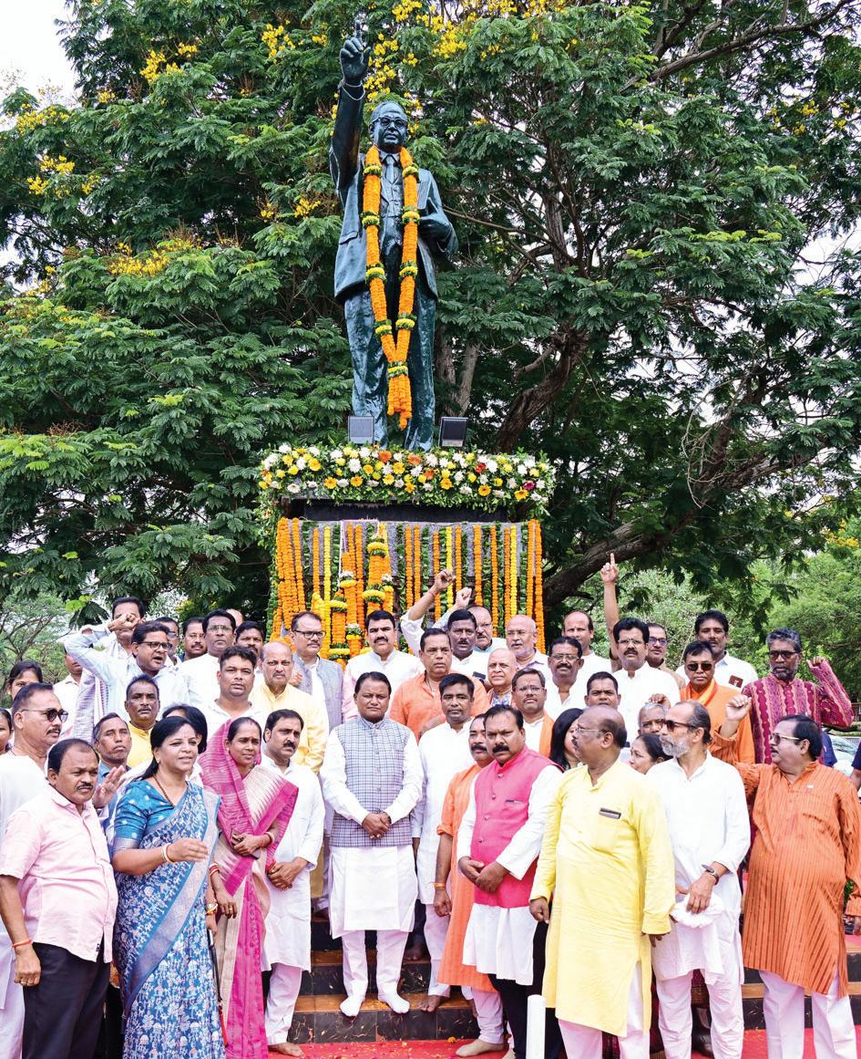 Governor, CM, LoP pay tributes to Ambedkar on his birth anniversary