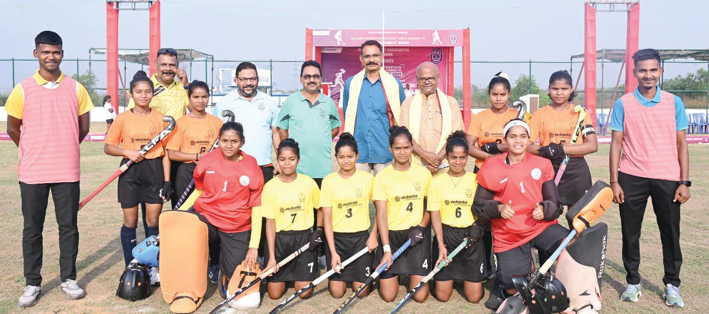 Vedanta Aluminium supports Inter-State U-17 Girls’ 5-a-Side Hockey Tournament in Jharsuguda
