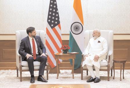 PM Modi, US VP Vance welcome progress in negotiations for trade pact