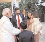 US VP, family visit Delhi’s Cottage Emporium; admire Indian handicrafts